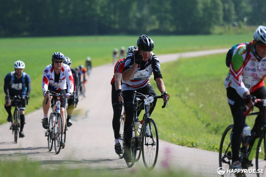 Bild från Vätternrundan 2017