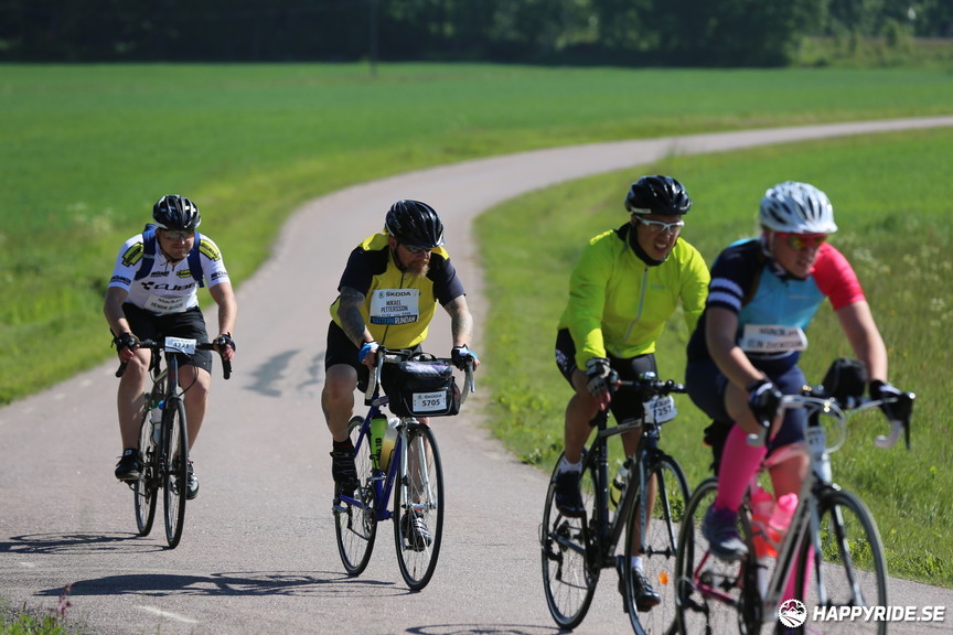 Bild från Vätternrundan 2017