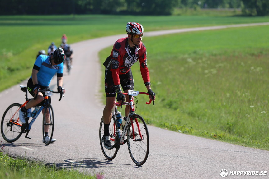 Bild från Vätternrundan 2017