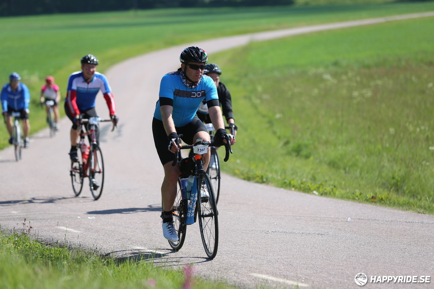 Bild från Vätternrundan 2017