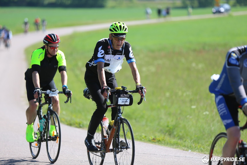 Bild från Vätternrundan 2017