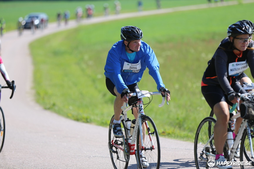 Bild från Vätternrundan 2017
