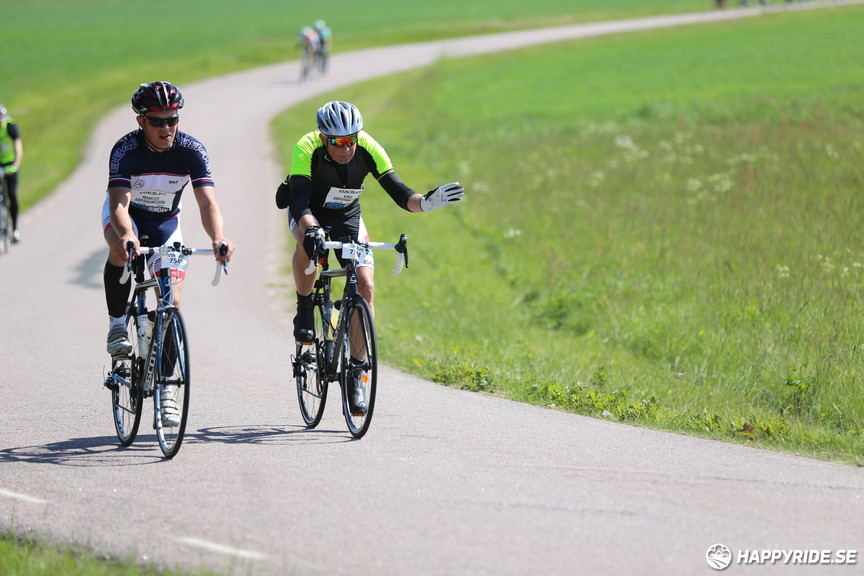 Bild från Vätternrundan 2017