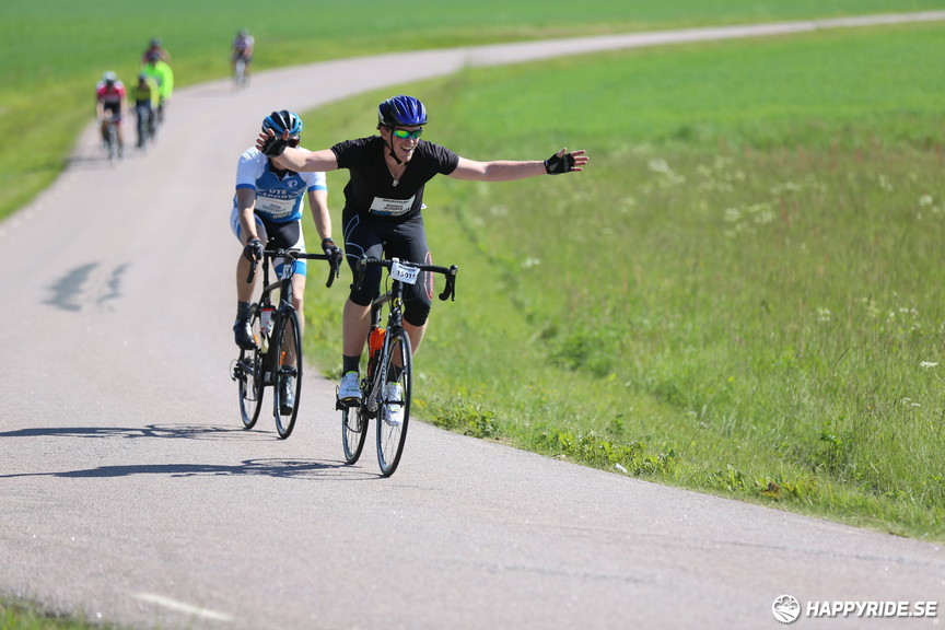 Bild från Vätternrundan 2017