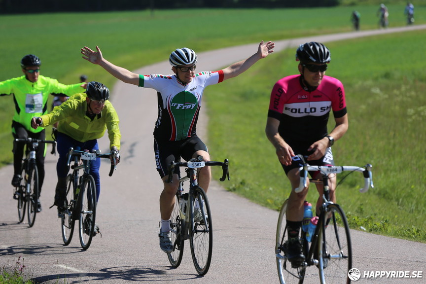 Bild från Vätternrundan 2017
