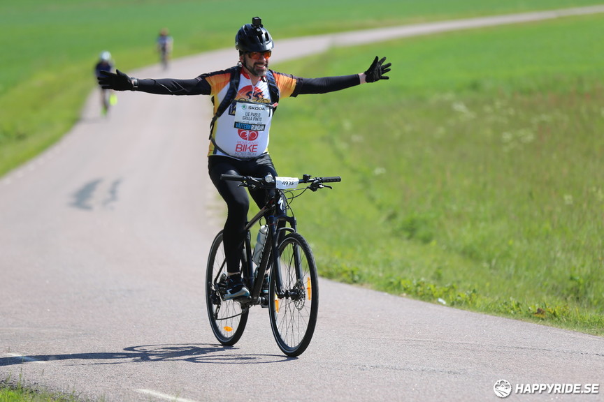 Bild från Vätternrundan 2017