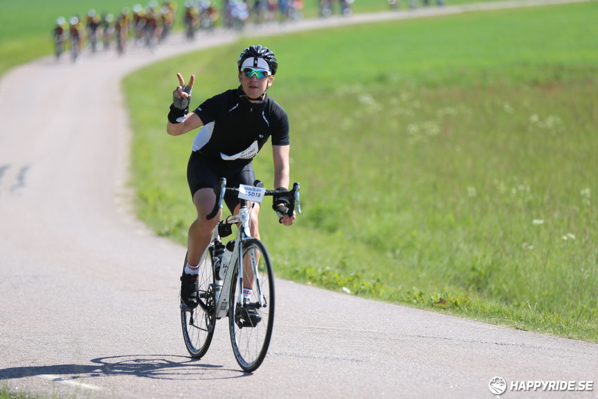 Bild från Vätternrundan 2017