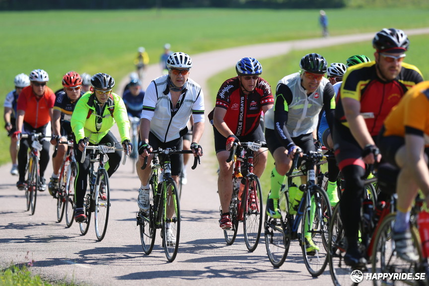 Bild från Vätternrundan 2017