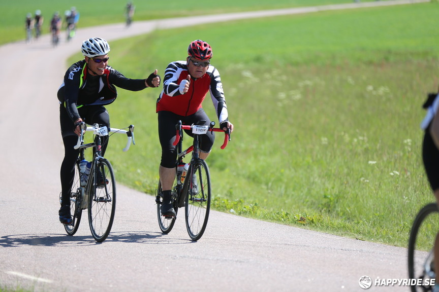 Bild från Vätternrundan 2017
