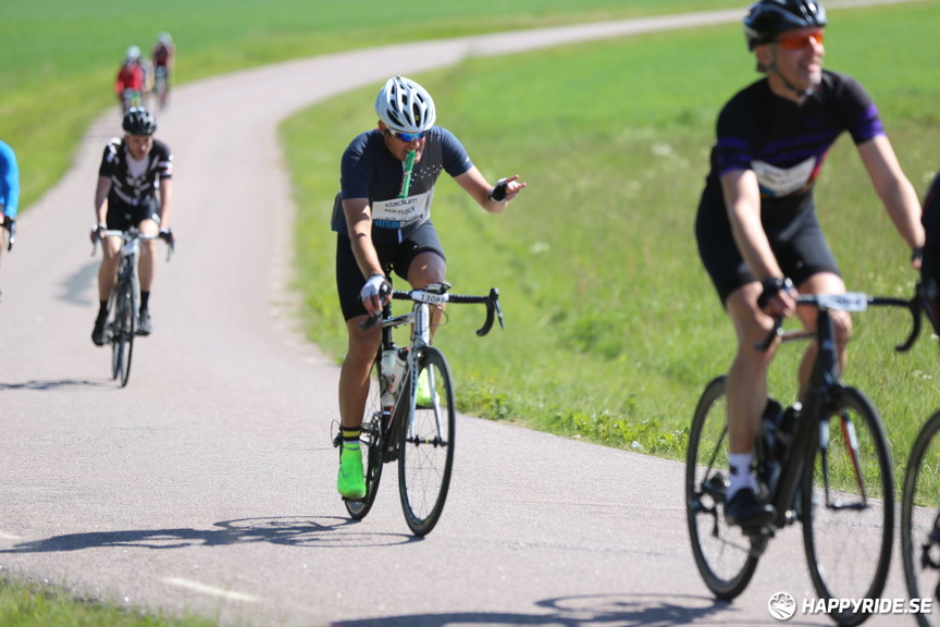Bild från Vätternrundan 2017