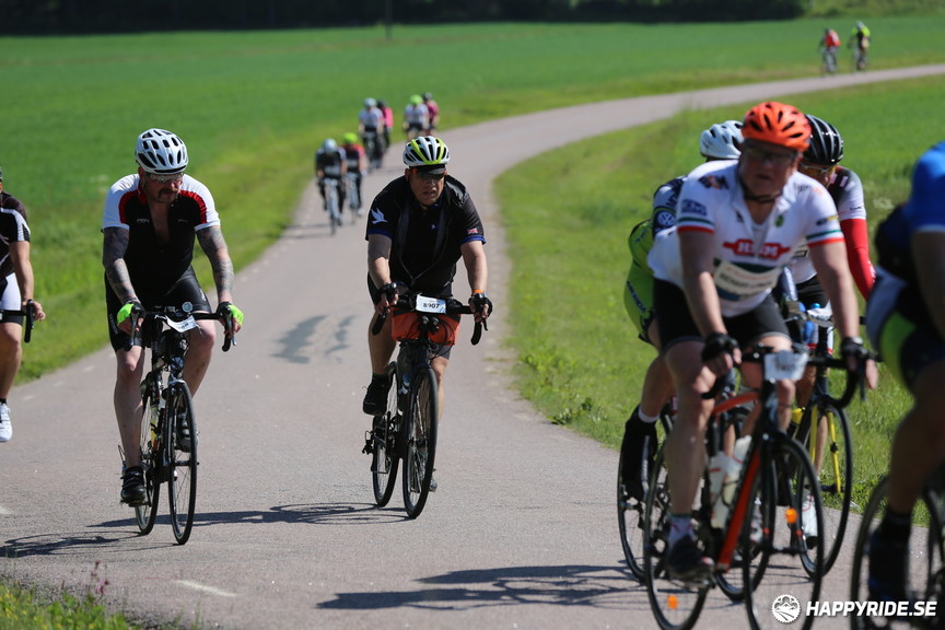 Bild från Vätternrundan 2017