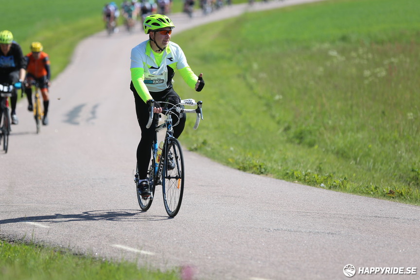 Bild från Vätternrundan 2017
