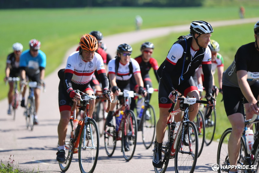 Bild från Vätternrundan 2017