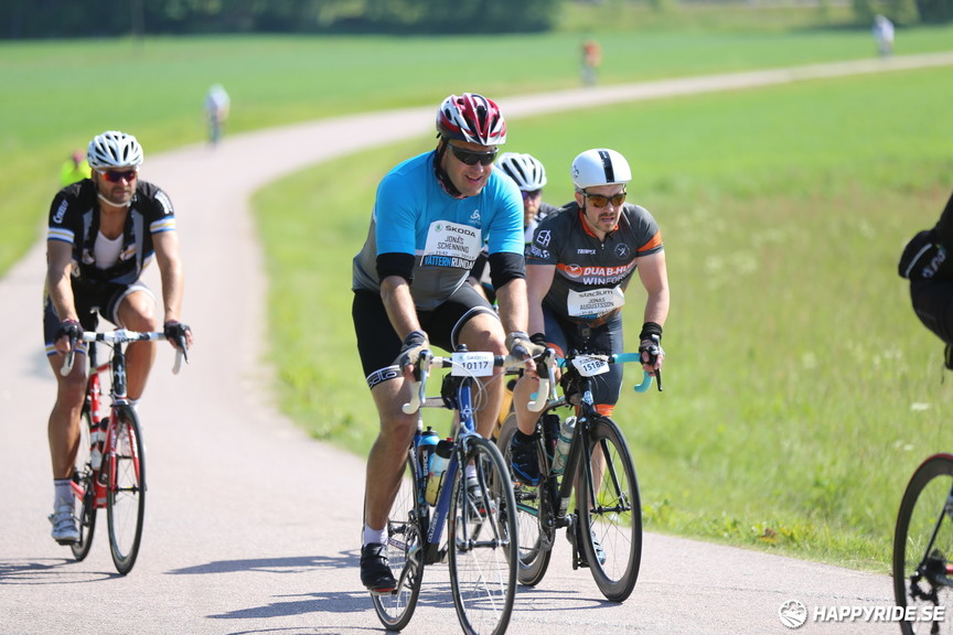 Bild från Vätternrundan 2017
