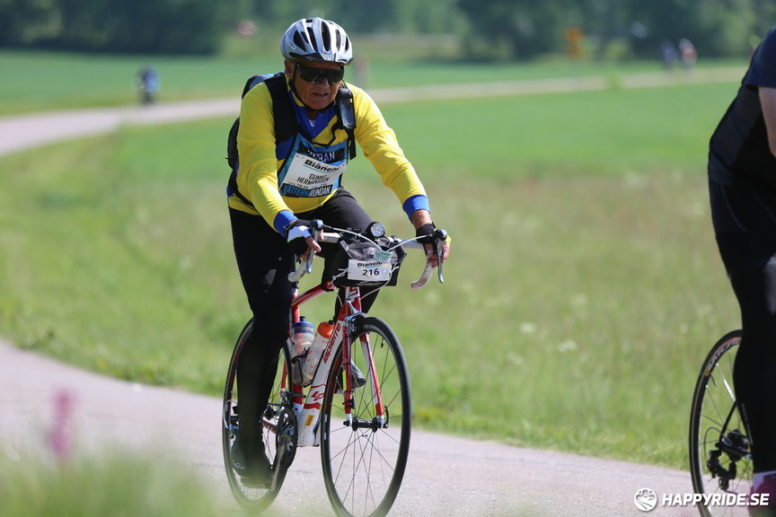 Bild från Vätternrundan 2017