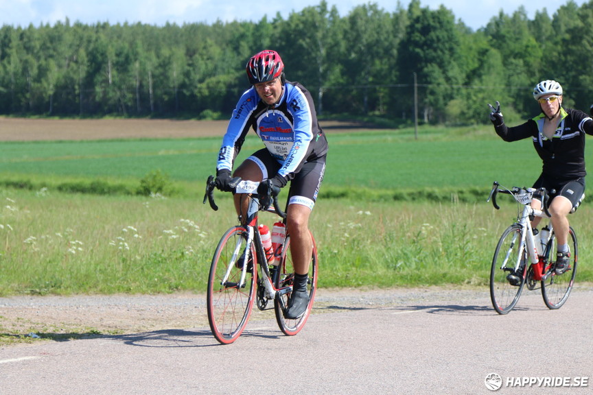 Bild från Vätternrundan 2017