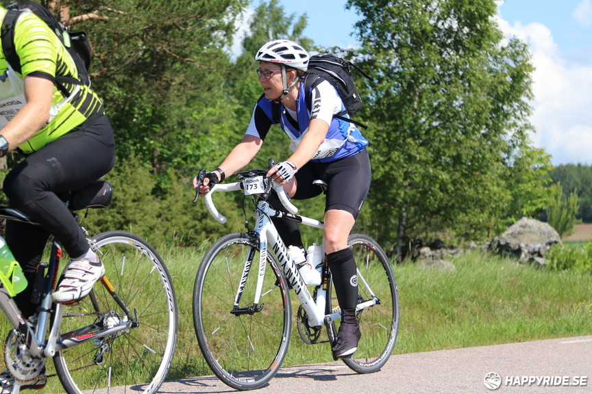 Bild från Vätternrundan 2017