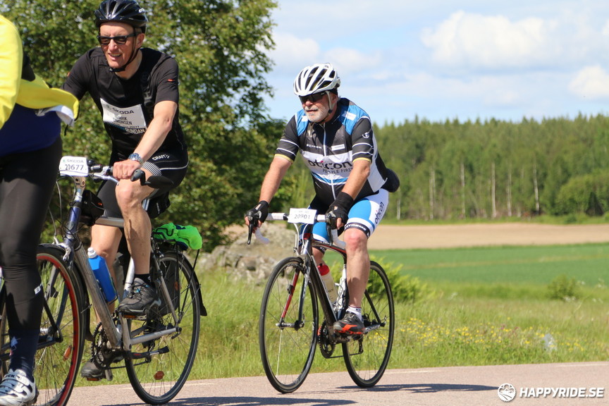 Bild från Vätternrundan 2017