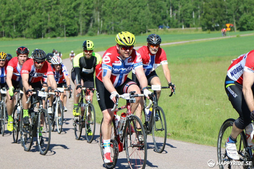 Bild från Vätternrundan 2017