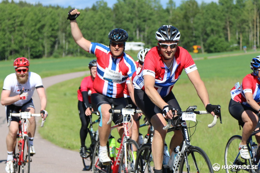 Bild från Vätternrundan 2017