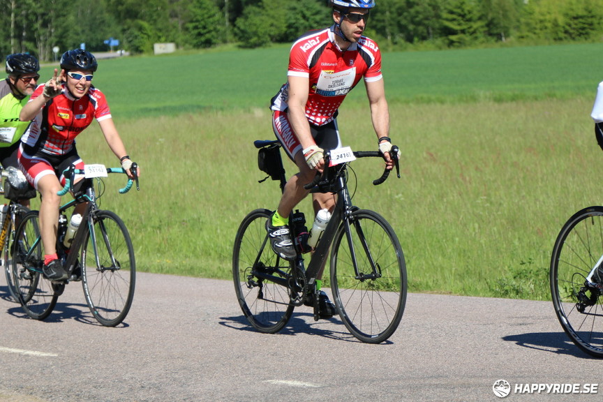 Bild från Vätternrundan 2017