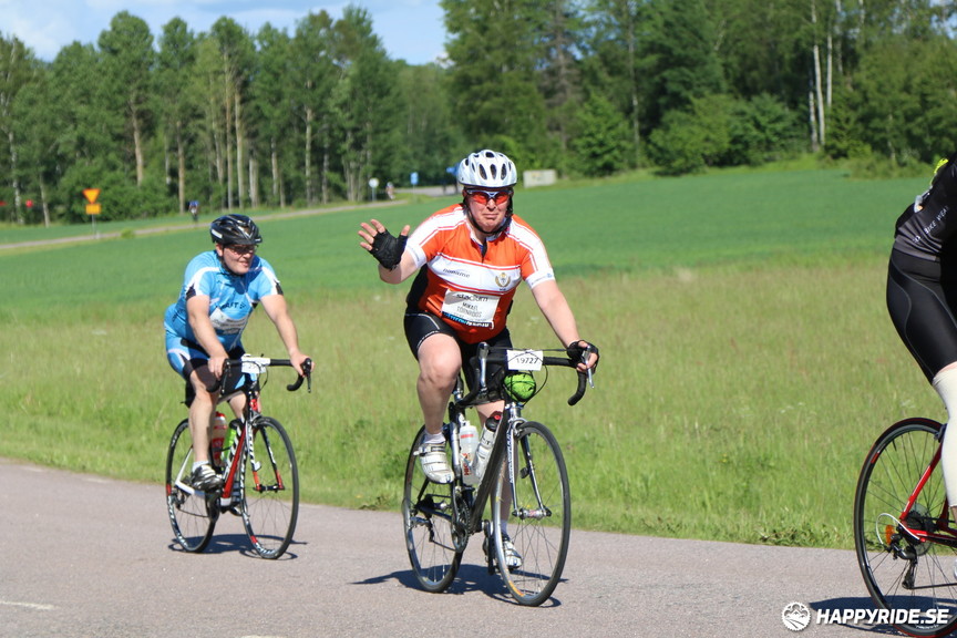 Bild från Vätternrundan 2017