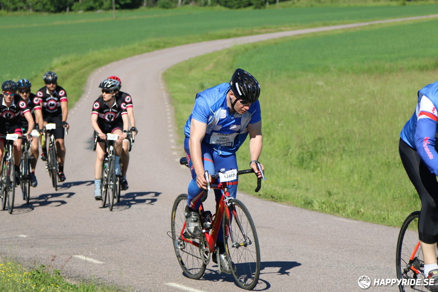 Bild från Vätternrundan 2017
