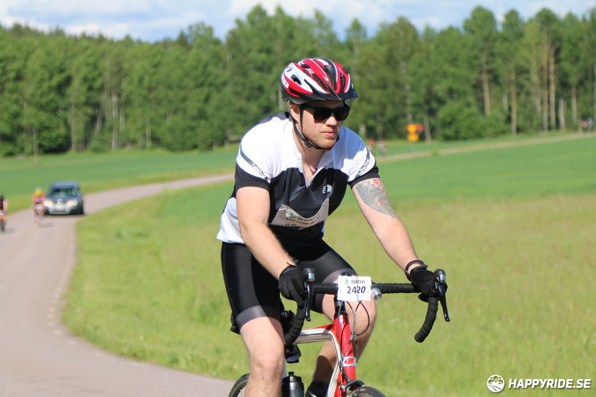 Bild från Vätternrundan 2017