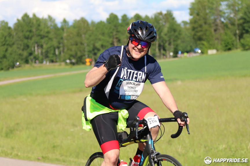 Bild från Vätternrundan 2017