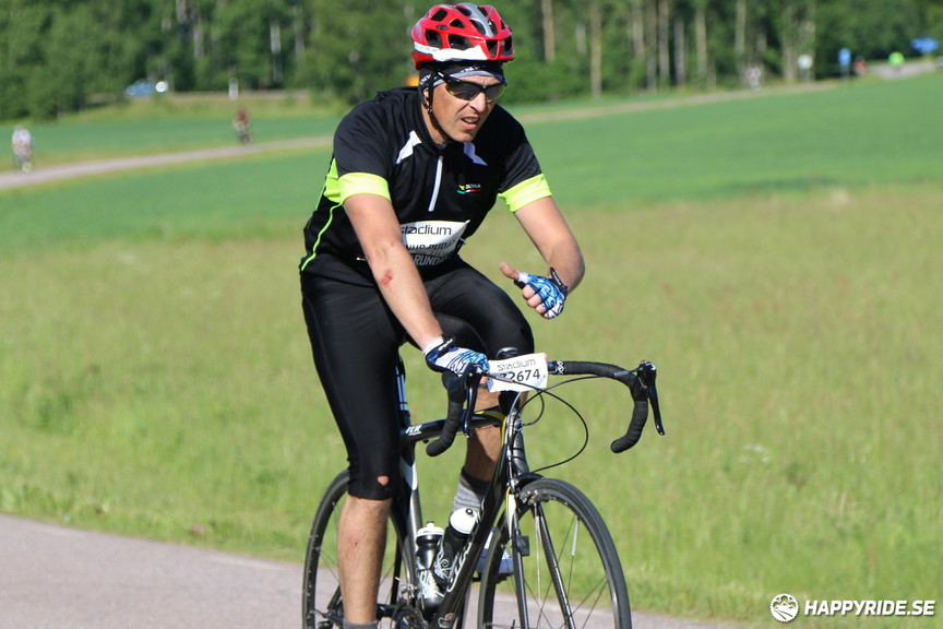 Bild från Vätternrundan 2017