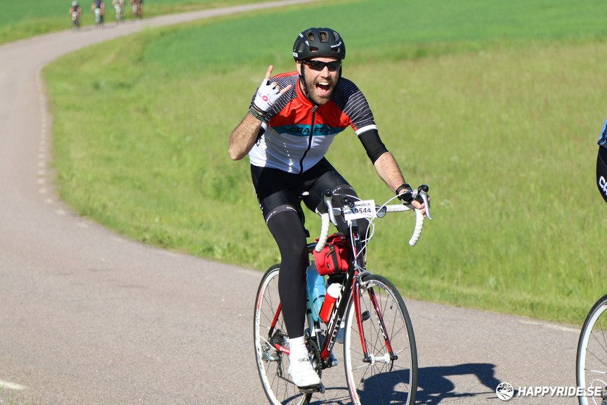 Bild från Vätternrundan 2017