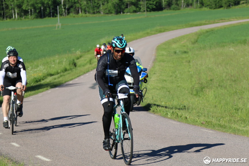 Bild från Vätternrundan 2017