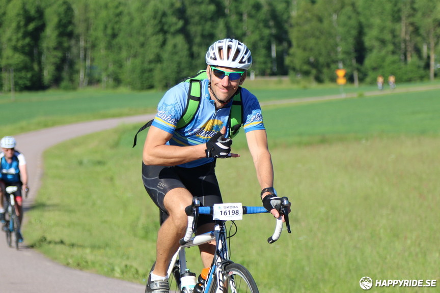 Bild från Vätternrundan 2017