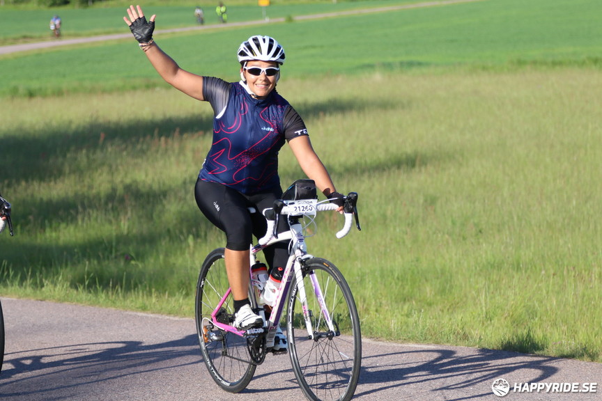 Bild från Vätternrundan 2017