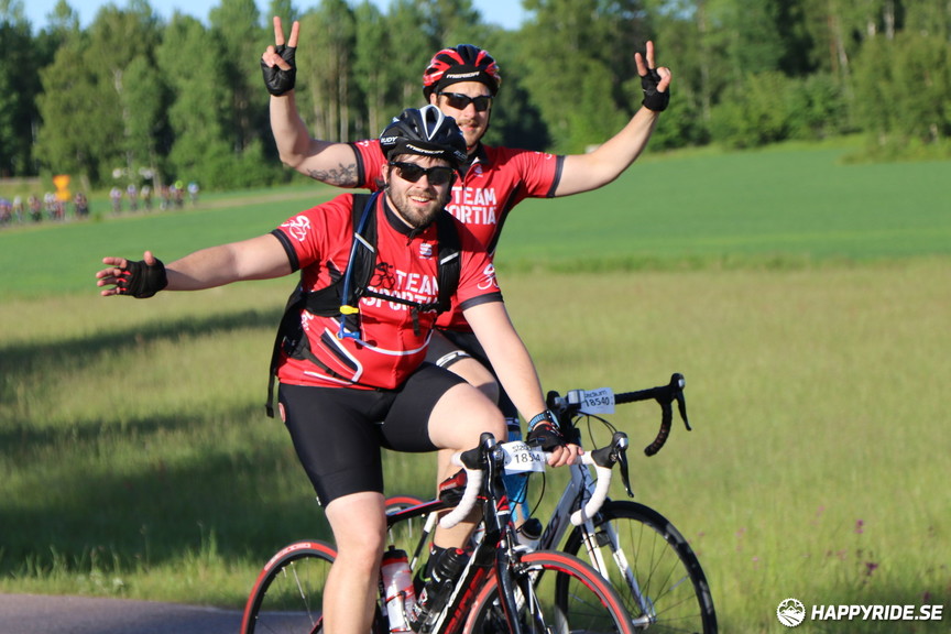 Bild från Vätternrundan 2017