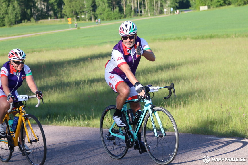 Bild från Vätternrundan 2017