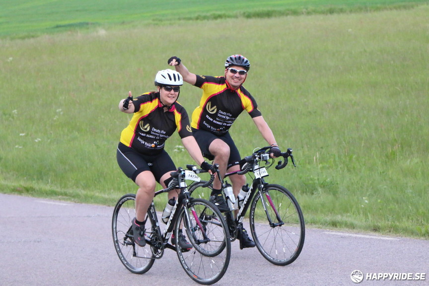 Bild från Vätternrundan 2017