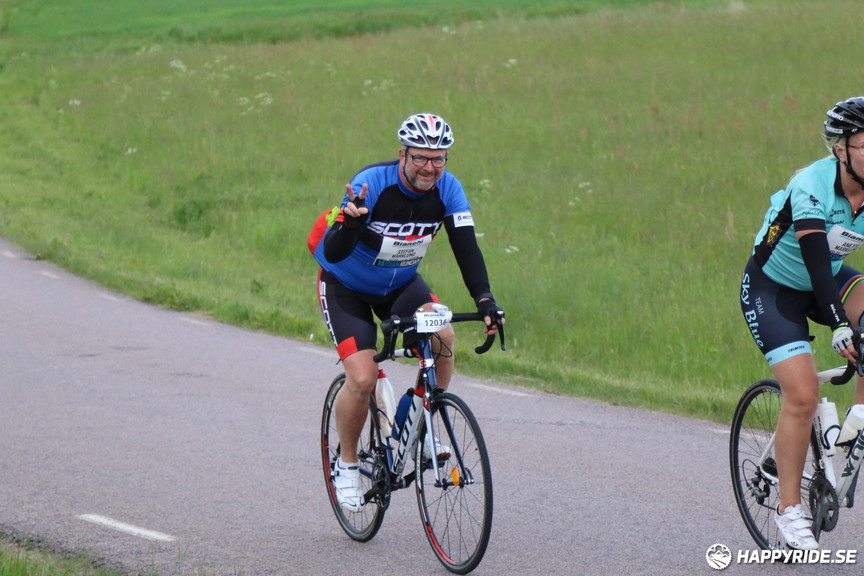 Bild från Vätternrundan 2017