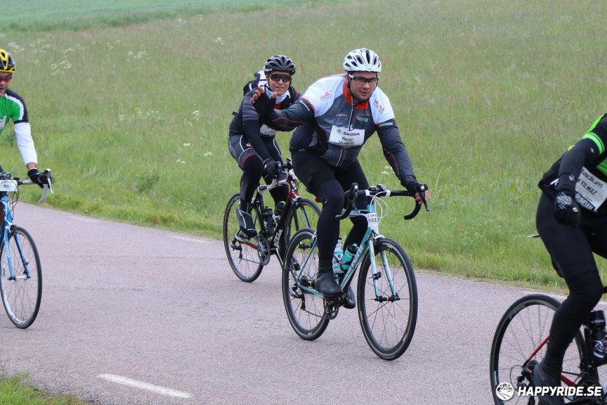 Bild från Vätternrundan 2017