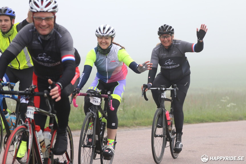 Bild från Vätternrundan 2017