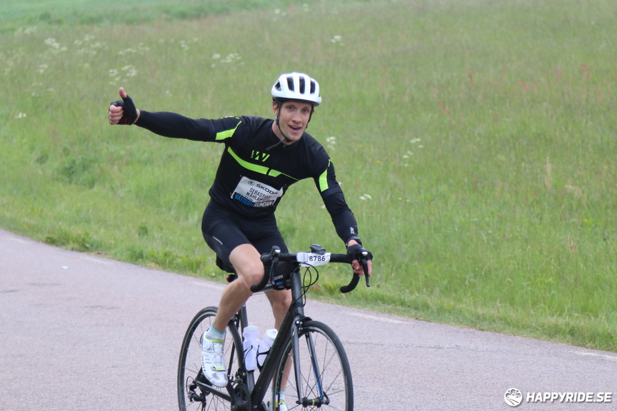 Bild från Vätternrundan 2017