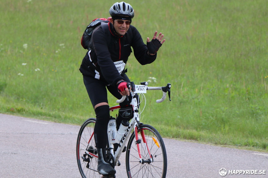 Bild från Vätternrundan 2017