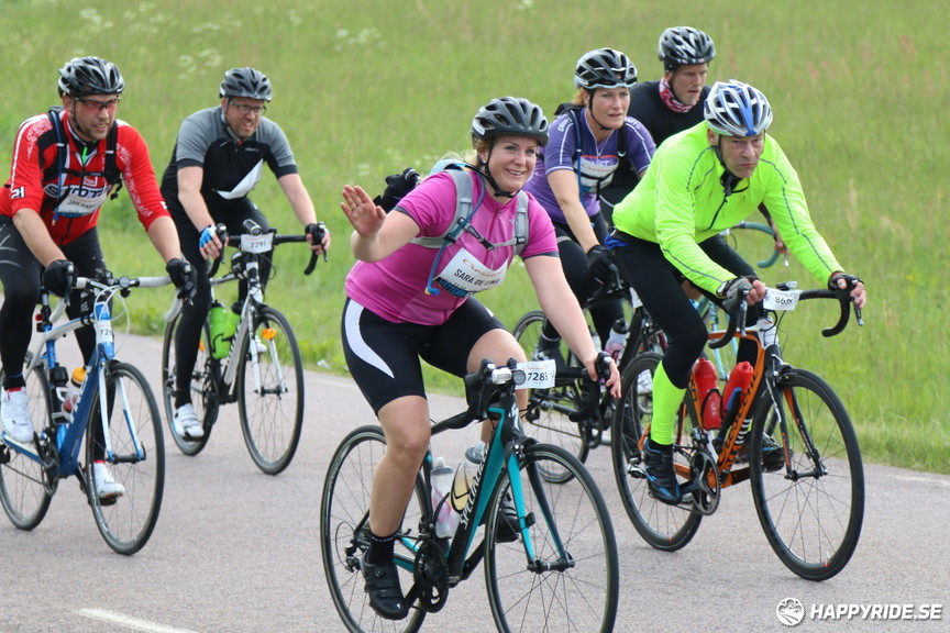 Bild från Vätternrundan 2017