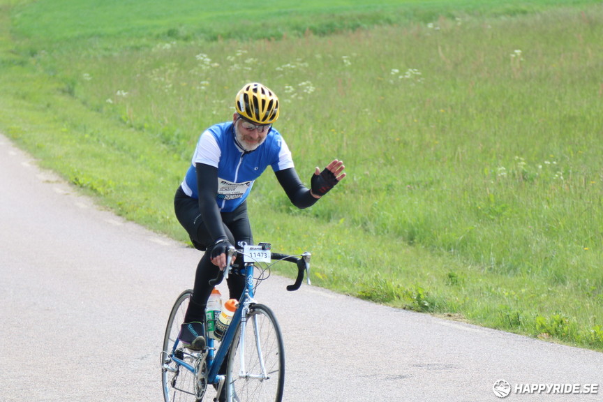 Bild från Vätternrundan 2017