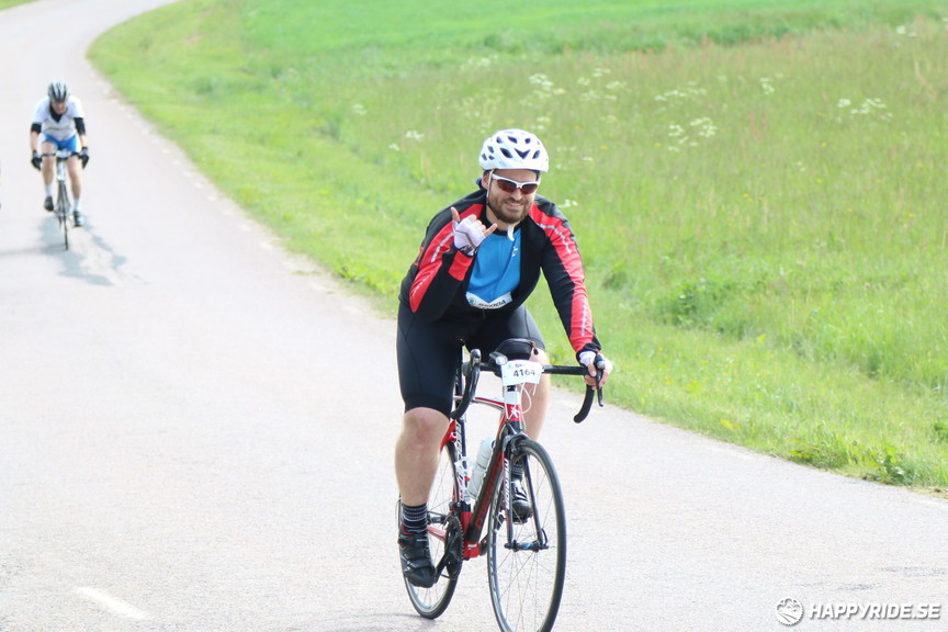 Bild från Vätternrundan 2017