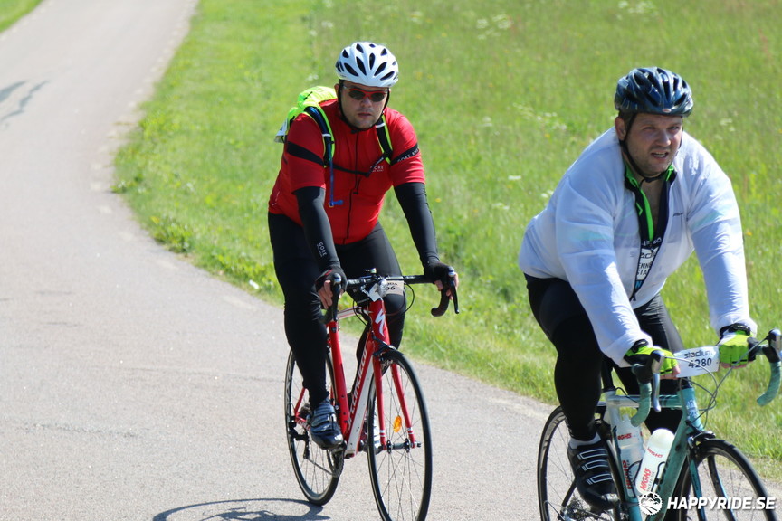 Bild från Vätternrundan 2017