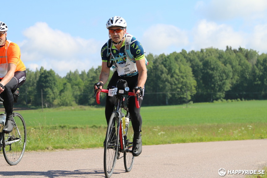 Bild från Vätternrundan 2017