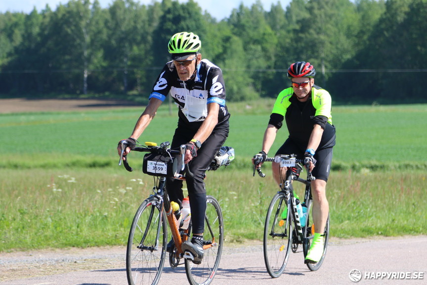 Bild från Vätternrundan 2017