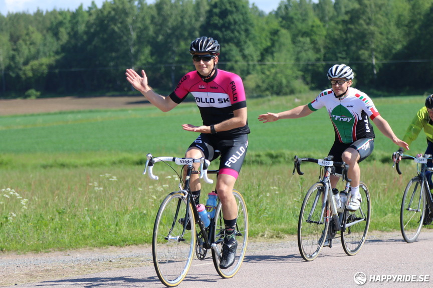 Bild från Vätternrundan 2017