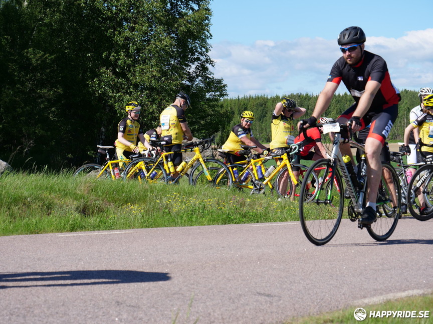 Bild från Vätternrundan 2017